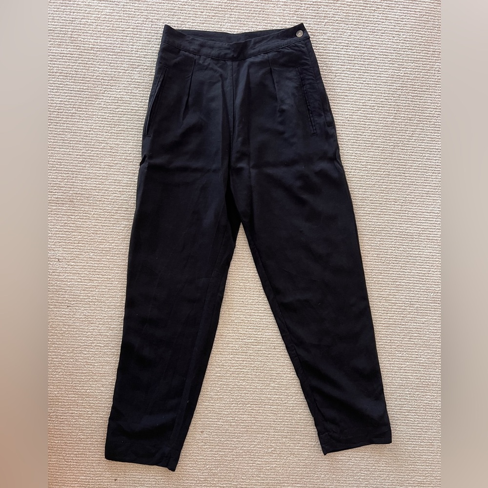 Ali Golden pleated Trouser Size Small